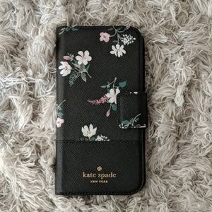 NWOT Kate Spade iPhone X wallet case